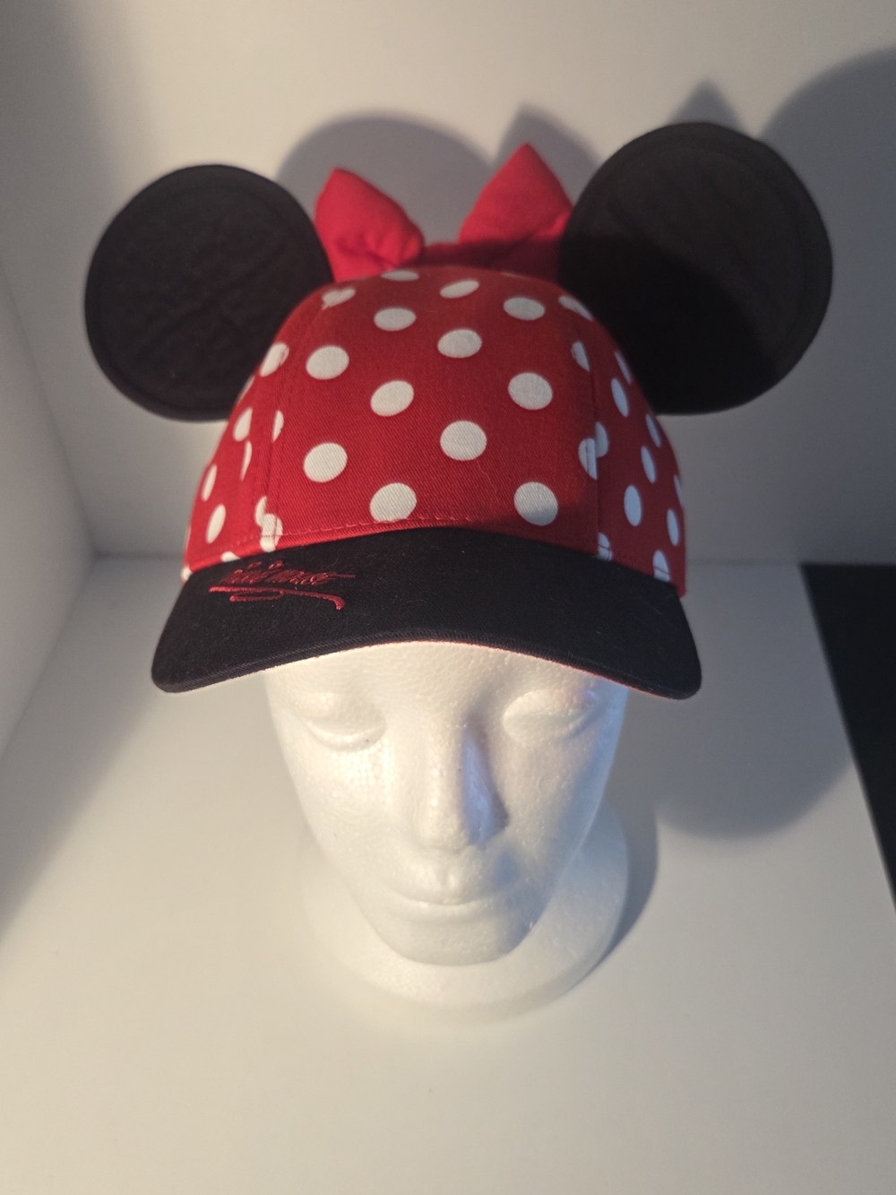 Red Polka Dot Minnie Mouse Ear Hat - Kids Costume